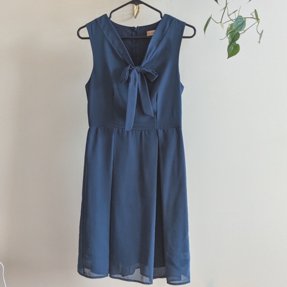 Vintage inspired bow dress